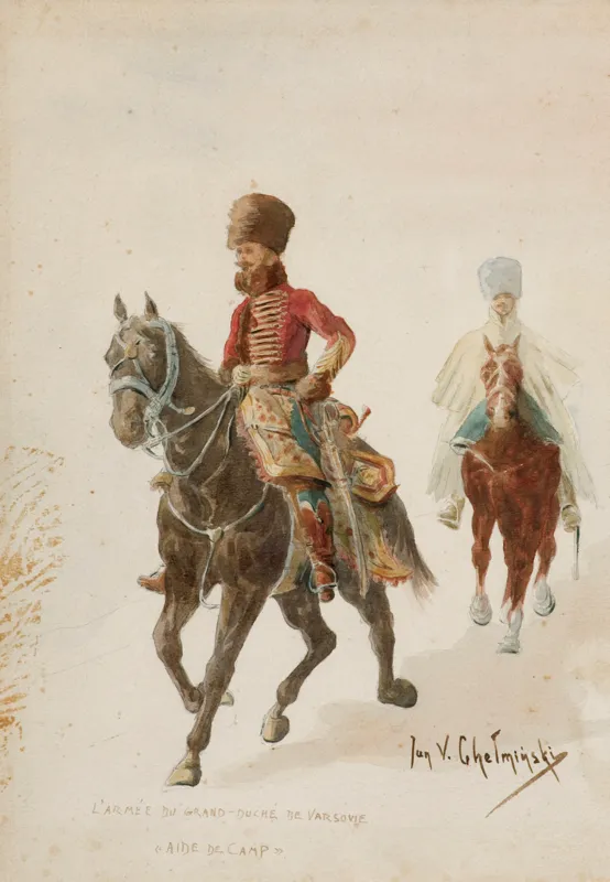 Jan Chełmiński, ŻOŁNIERZ KSIĘSTWA WARSZAWSKIEGO