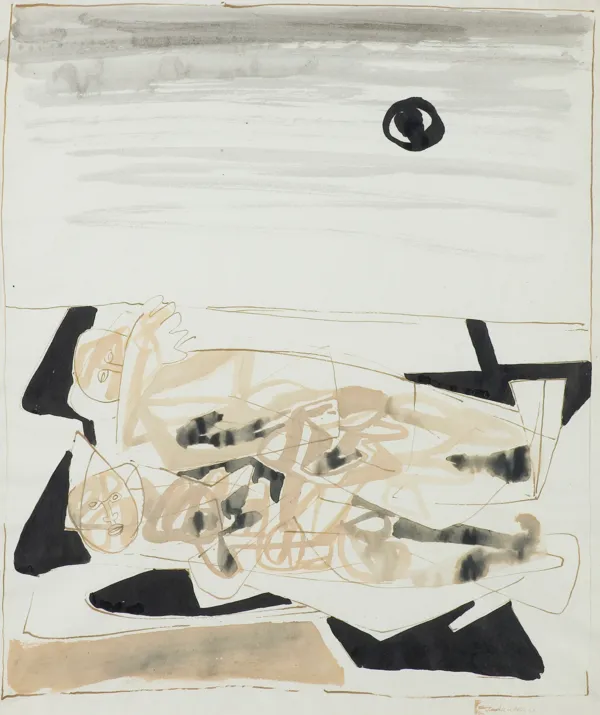 Jankiel  Adler, NA PLAŻY