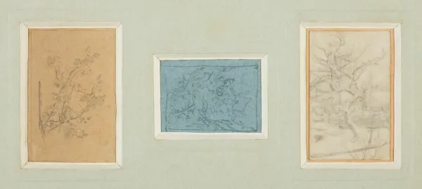 Witold Pruszkowski, ZBIÓR TRZECH WSPÓŁOPRAWNYCH SZKICÓW, OK. 1872