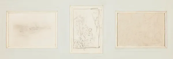 Witold Pruszkowski, ZBIÓR TRZECH WSPÓŁOPRAWNYCH SZKICÓW, OK. 1872