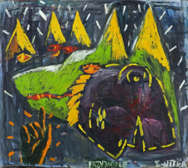 Zdzisław Nitka, PRZYJACIELE, 1987