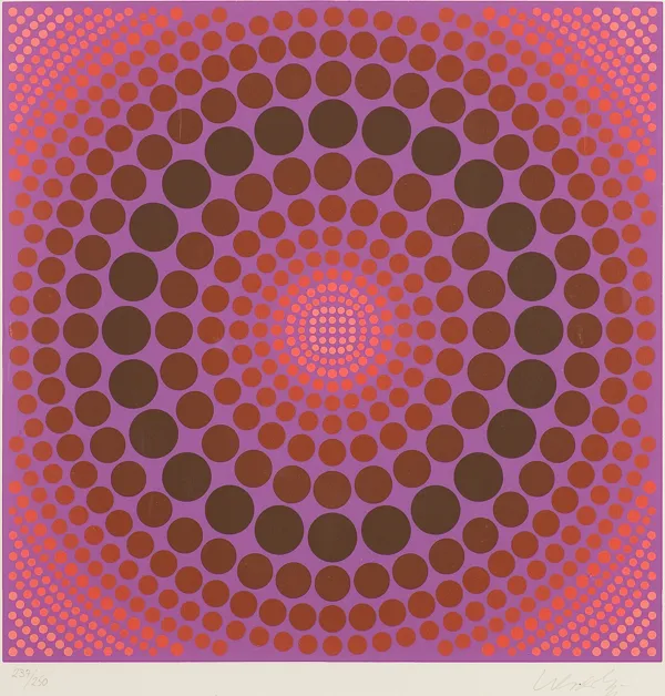 Victor Vasarely, KAEROEK, 1983