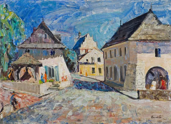 Franciszek Kmita, Ulica Lubelska w Kazimierzu Dolnym, 1969