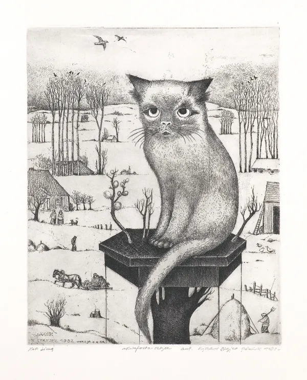 Ryszard Stryjec, KOT ZIMĄ, 1982