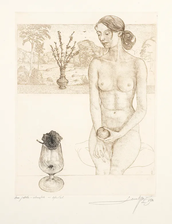 Leszek Rózga, DWA JABŁKA, 1973