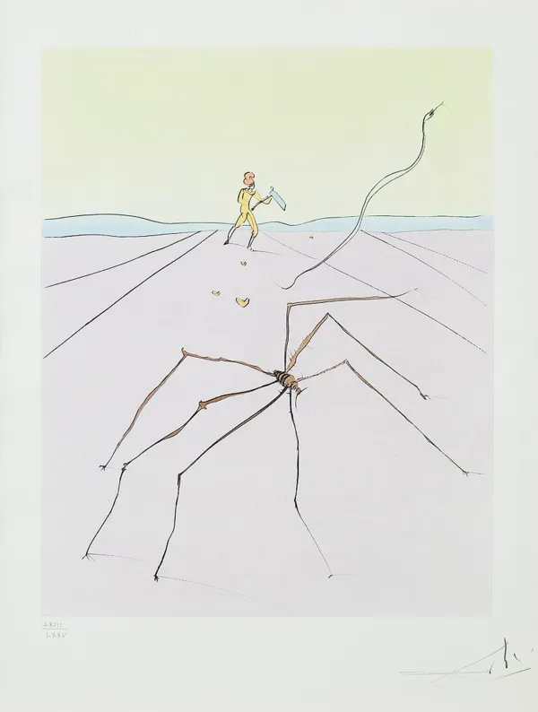 Salvador Dali, Z CYKLU „BAJKI JAPOŃSKIE”, 1974