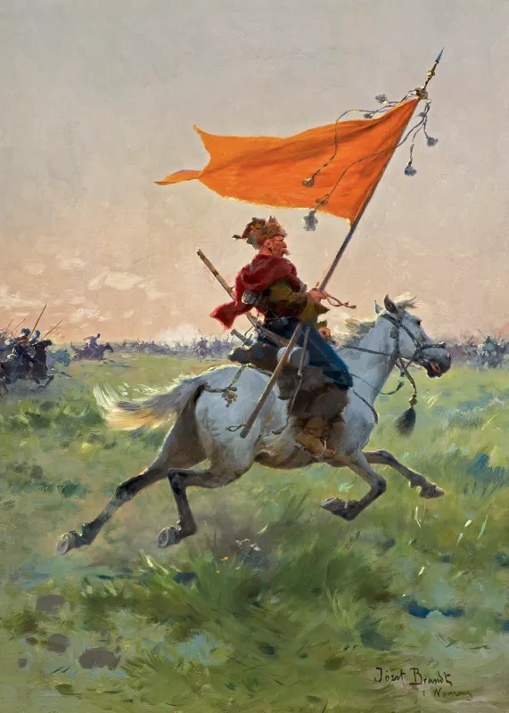 Józef Brandt, CHORĄŻY, ok. 1888-1889