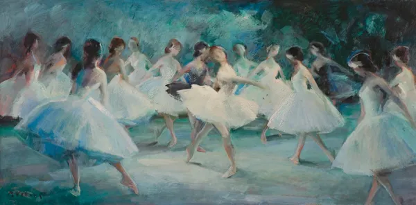 Miloslava Vrbova-Štefková, JEZIORO ŁABĘDZIE