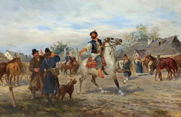 Ludwik Gędłek, TARG NA KLEPARZU