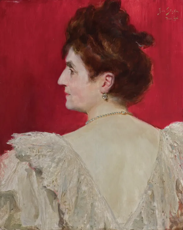 Jan Styka, PORTRET GUSTAWY MARCZEWSKIEJ, 1901