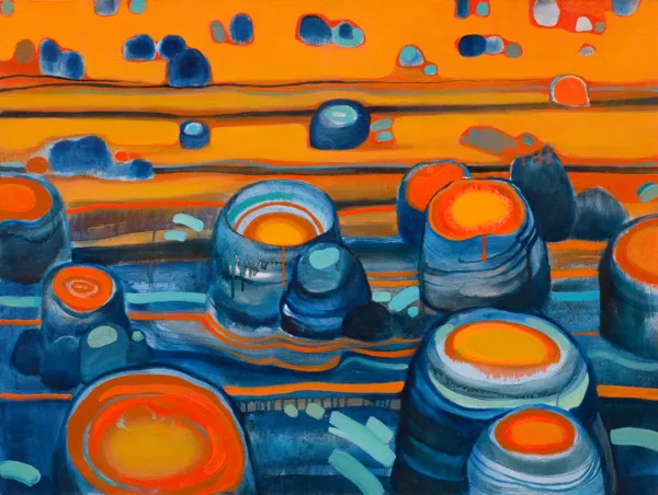 Magdalena  Szilke, PEJZAŻ KOSMICZNY, 2019