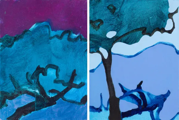 Urszula Łojko-Smogorzewska, KWITNĄCE JABŁONIE, 2019