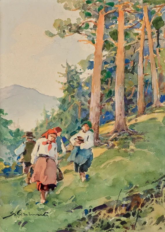 Stanisław Gibiński, NA JAGODY