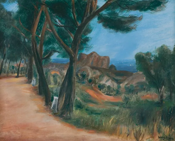 Henryk Hayden, PEJZAŻ Z POŁUDNIA FRANCJI  ok. 1927