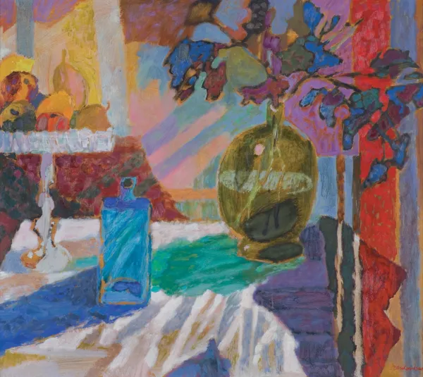 Jan Szancenbach, NIEBIESKA BUTELKA, ok. 1974