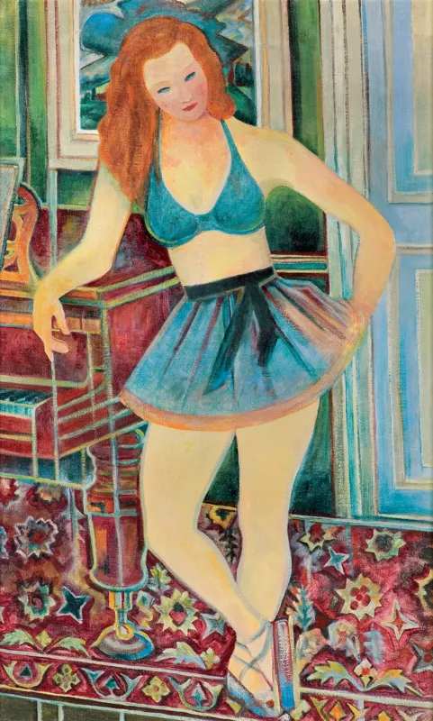 Zdzisław  Cyankiewicz, BALETNICA (DANSEUSE), 1946-1948
