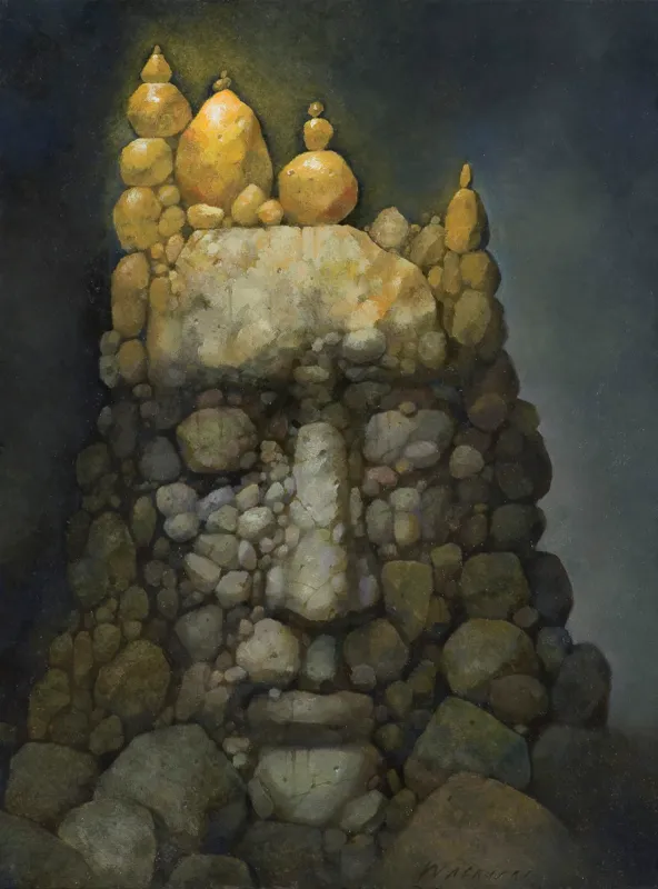 Wiesław Wałkuski, A KAMIEŃ NA KAMIENIU... (KRÓL LEAR), 2020