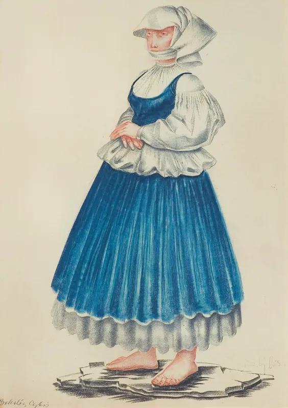 Bolesław  Cybis, WŁOŚCIANKA