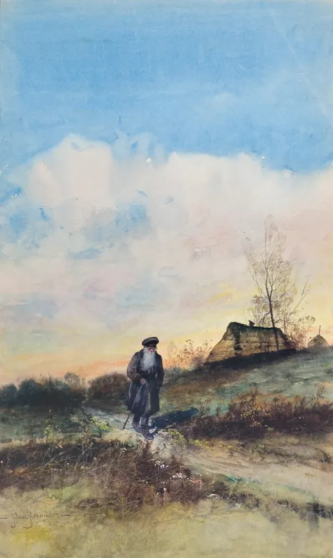 Juliusz Holzmüller, W DRODZE, 1909