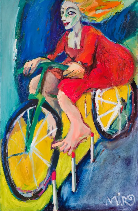 Mirosław Biały, Rowerzystka, 1997