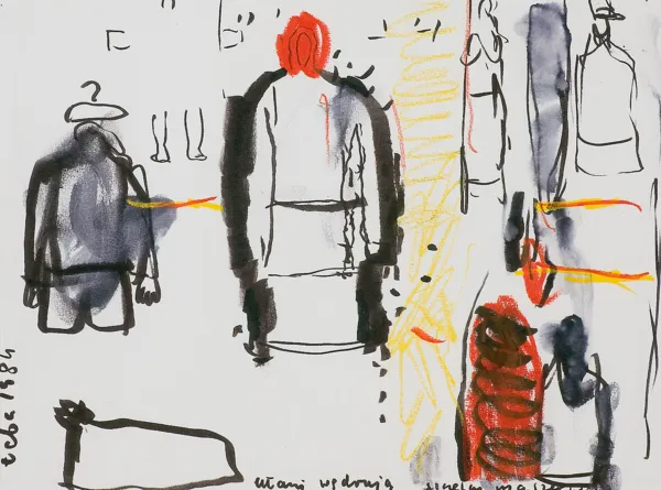 Mariusz Woszczyński, WSPOMNIENIE Z ŁEBY, 1992