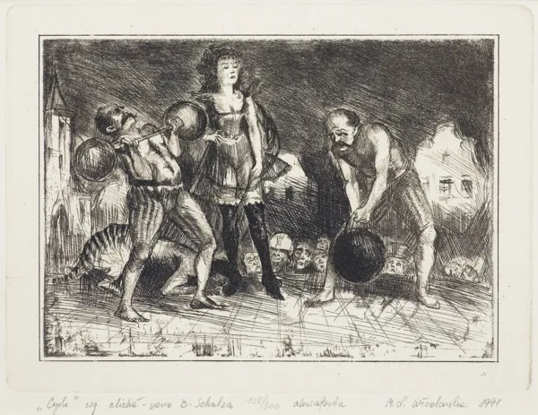 Małgorzata Leszczewska-Włodarska, CYRK, 1991