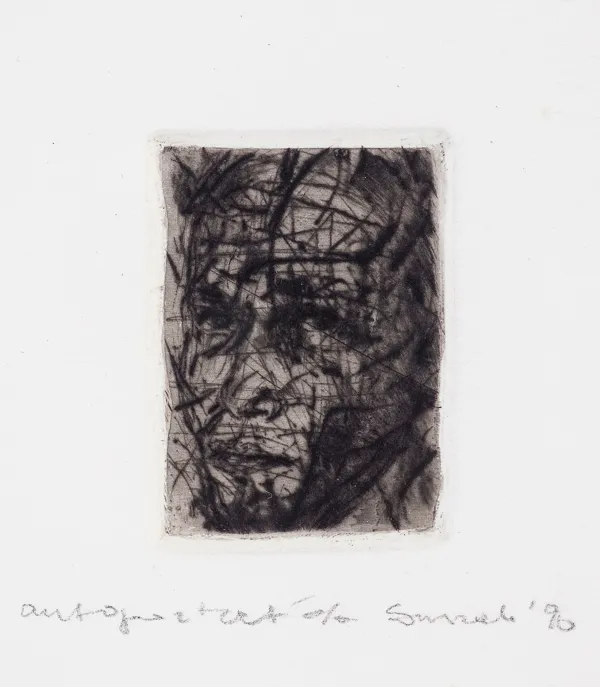 Piotr Szurek, Autoportret, 1990