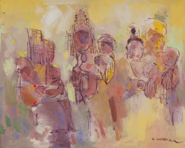 Elżbieta Szołomiak, Impresja z Tajlandii