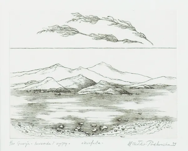 Maria Okołów-Podhorska, Grecja - lawenda i wyspy, 1999