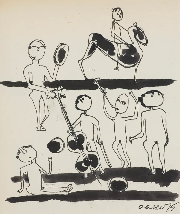 Otto Axer, Orkiestra, 1975