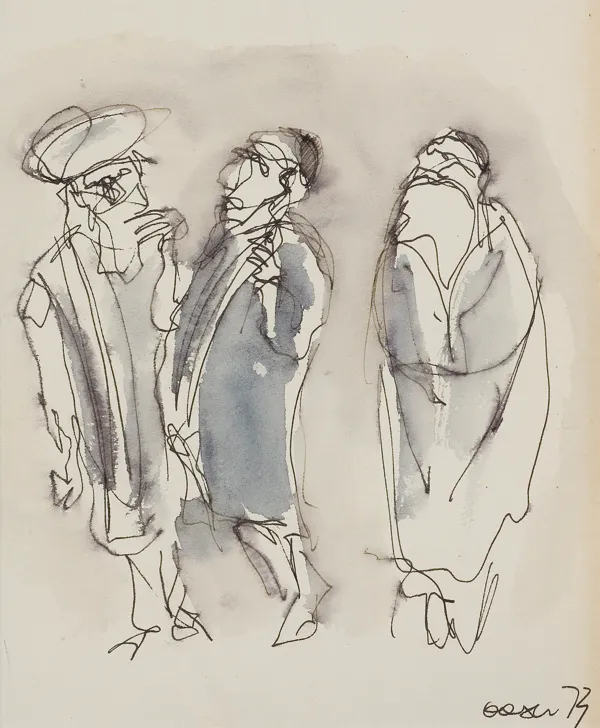Otto Axer, ŻYDZI, 1973