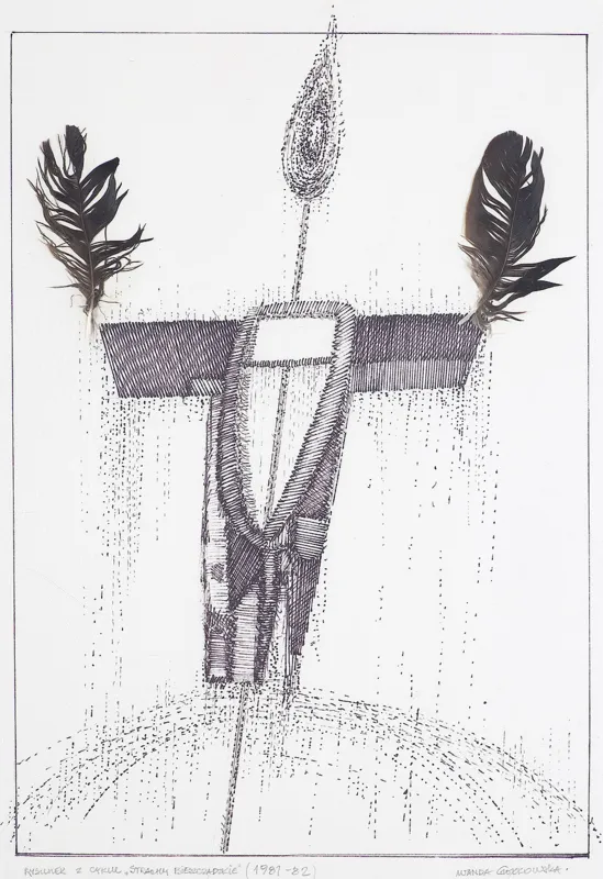 Wanda Gołkowska-Chwałczyk, Z cyklu "Strachy bieszczadzkie", 1981-82