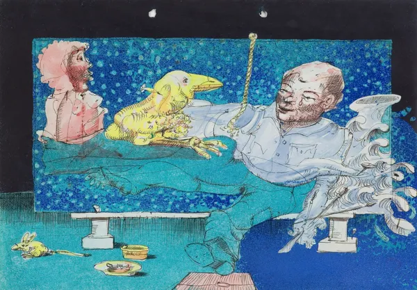 Janusz Przybylski, Z CYKLU BŁĘDNE KOŁO, ok. 1975-80