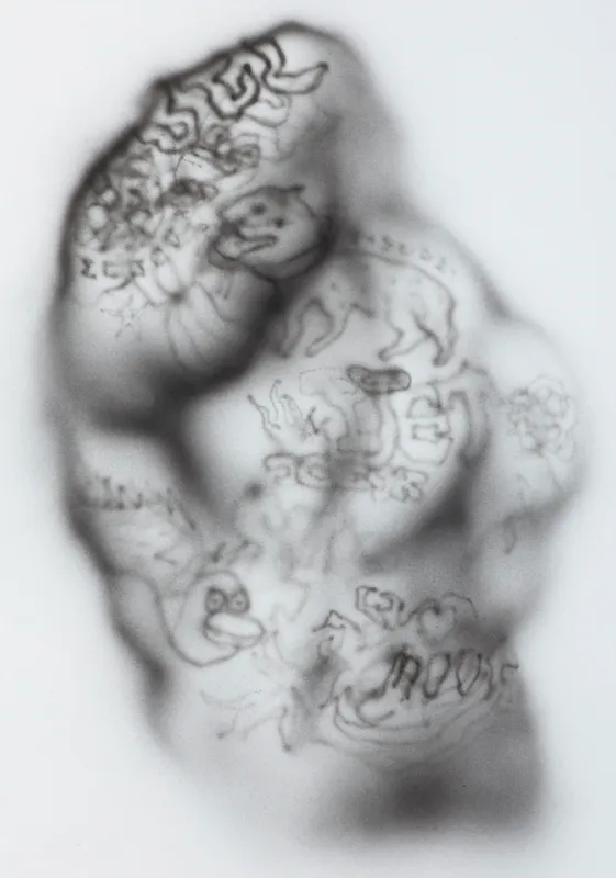 Magdalena Kirklewska, STRONG MAN WITH TATTOOS 14, 2020