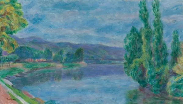 Józef Pankiewicz, SEKWANA W LES ANDELYS, 1920