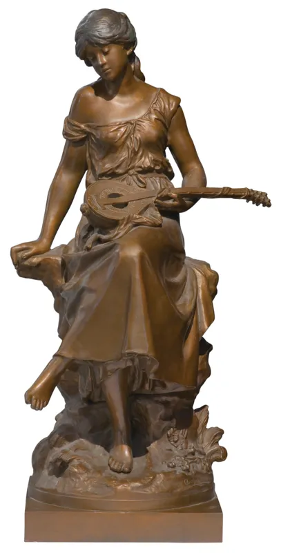 Auguste Moreau, DZIEWCZYNA Z MANDOLINĄ