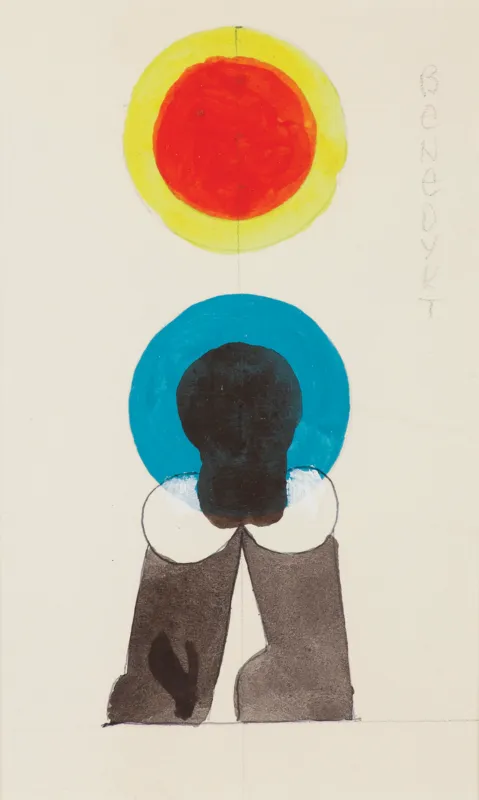 Jerzy Nowosielski, ŚWIĘTY BENEDYKT, ok. 1982