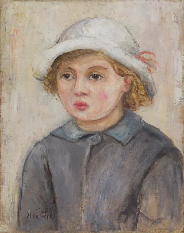 Tadeusz Makowski, MAŁA DZIEWCZYNKA, 1924-1927