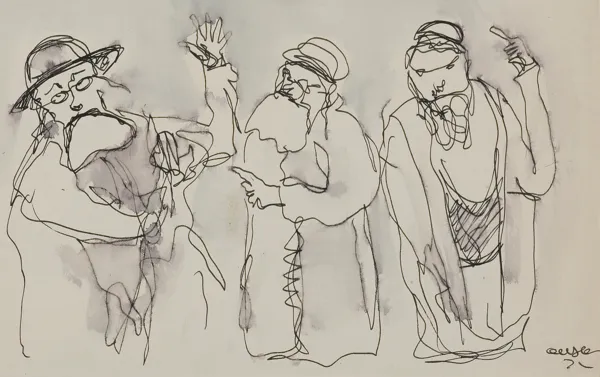 Otto Axer, GRUPA ŻYDÓW, LATA 70. XX W.