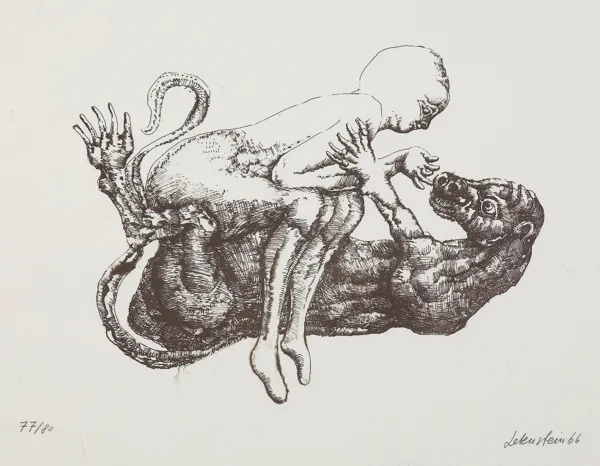 Jan Lebenstein, Nienasycenie, 1966