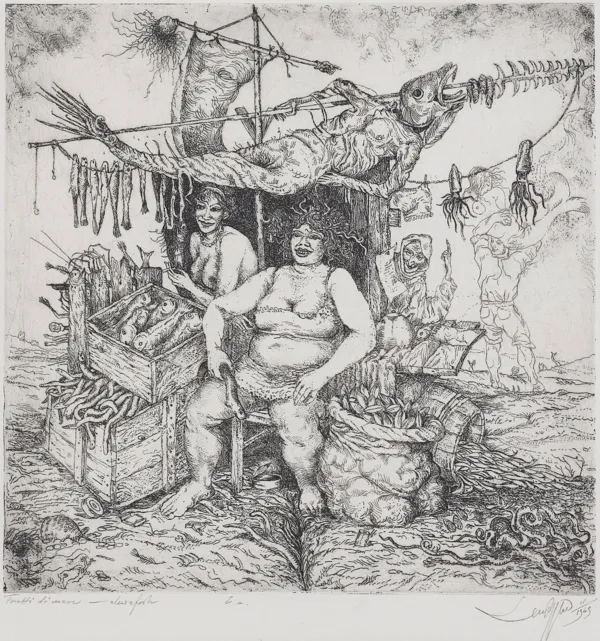 Leszek Rózga, FRUTTI DI MARE, 1969