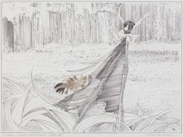 Wanda Gołkowska-Chwałczyk, Z CYKLU STRACHY BIESZCZADZKIE, 1981-82
