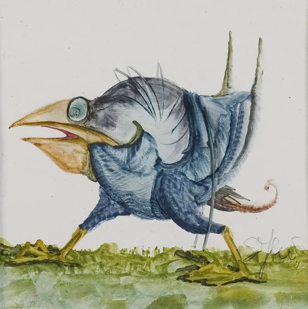 Stanisław Jerzy Suder, Z CYKLU PTAKI-CUDAKI, 1985