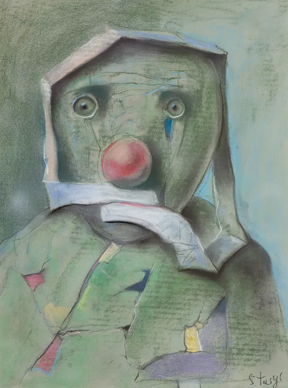 Stasys Eidrigevičius, GŁOWA, lata 80-90. XX w.