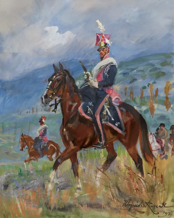 Wojciech Kossak, SOMOSIERRA, 1935