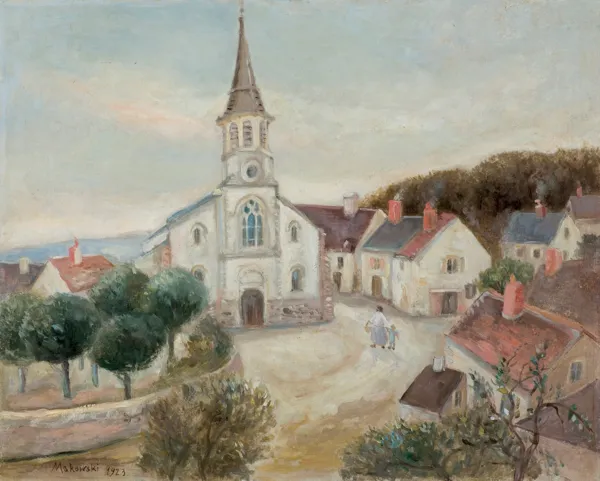 Tadeusz Makowski, PEJZAŻ Z LA COMELLE, 1923