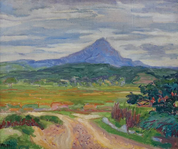 Jan Peske, WIDOK NA SZCZYT CANIGOU, 1922