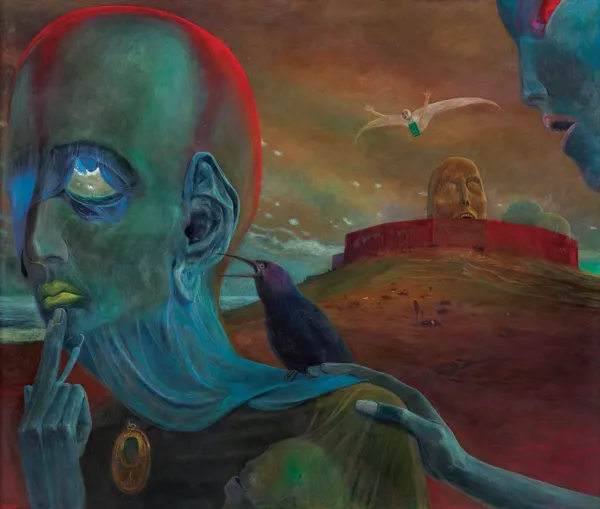 Zdzisław Beksiński, BEZ TYTUŁU, 1975