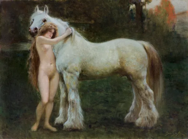 Jan Styka, PRZYJACIELE, ok. 1903