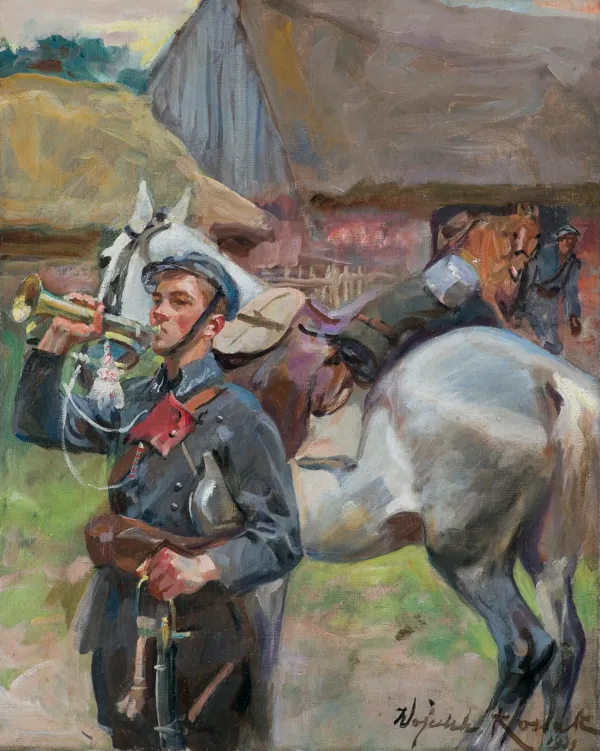 Wojciech Kossak, NA ZBIÓRKĘ, 1933